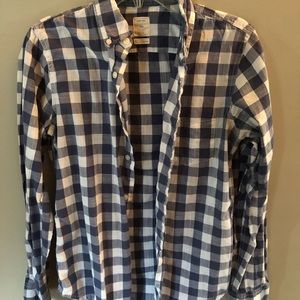 GAP Hand-Woven Style Plaid Shirt - S